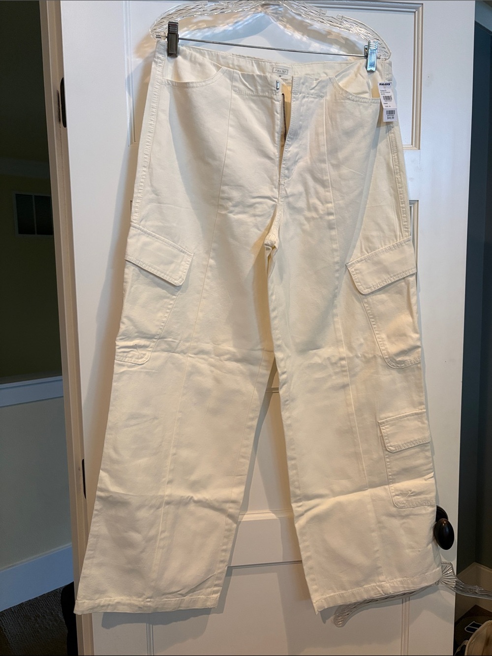 Wideleg Cargo Pants
